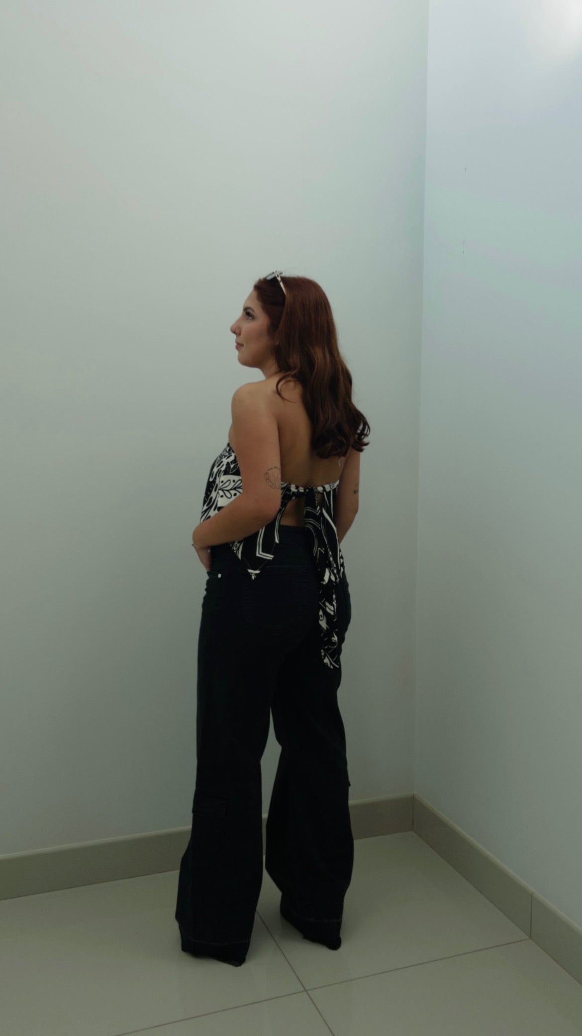 Calça Wide Leg - Preto