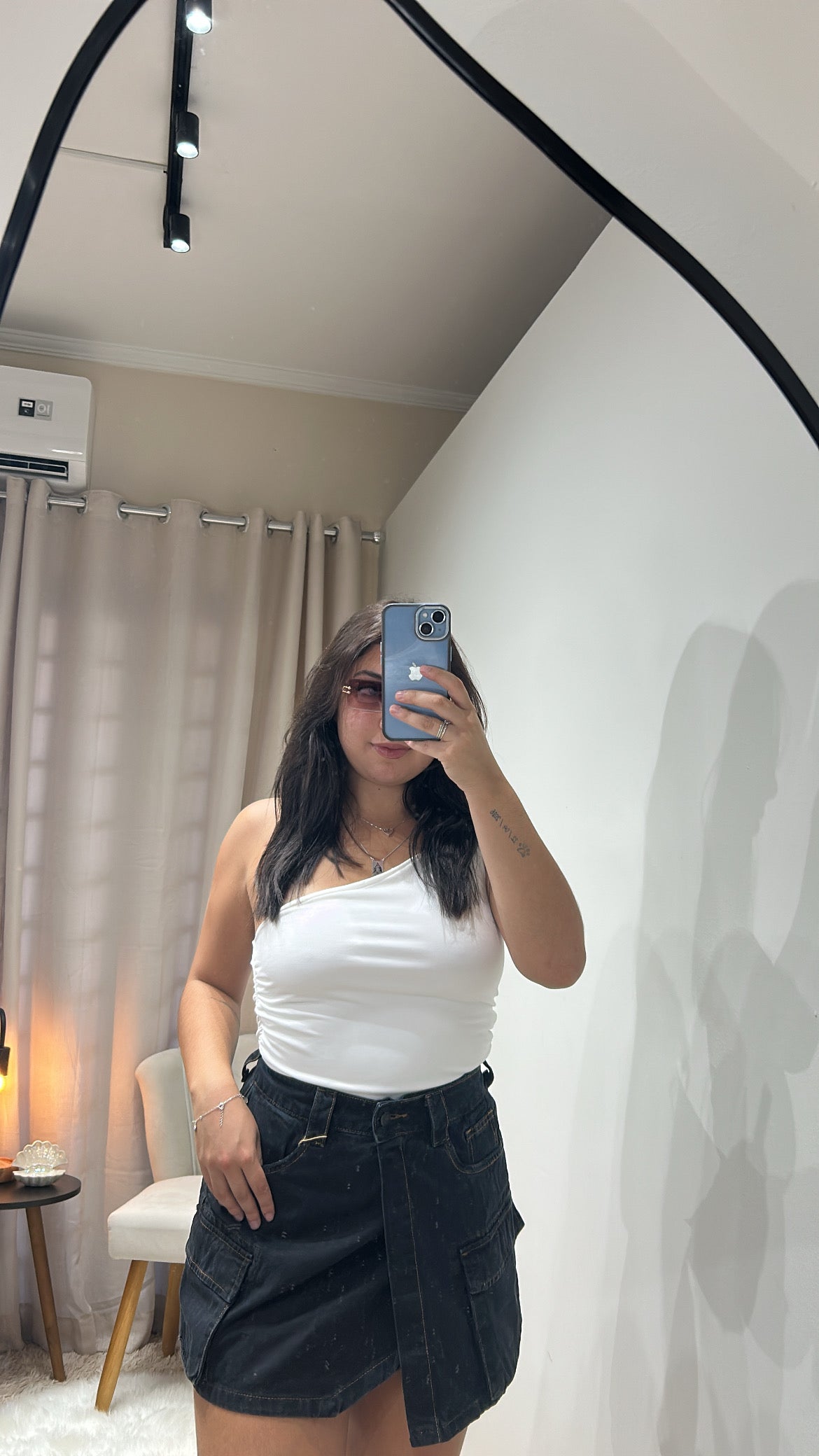 Body uma alça - BRANCO