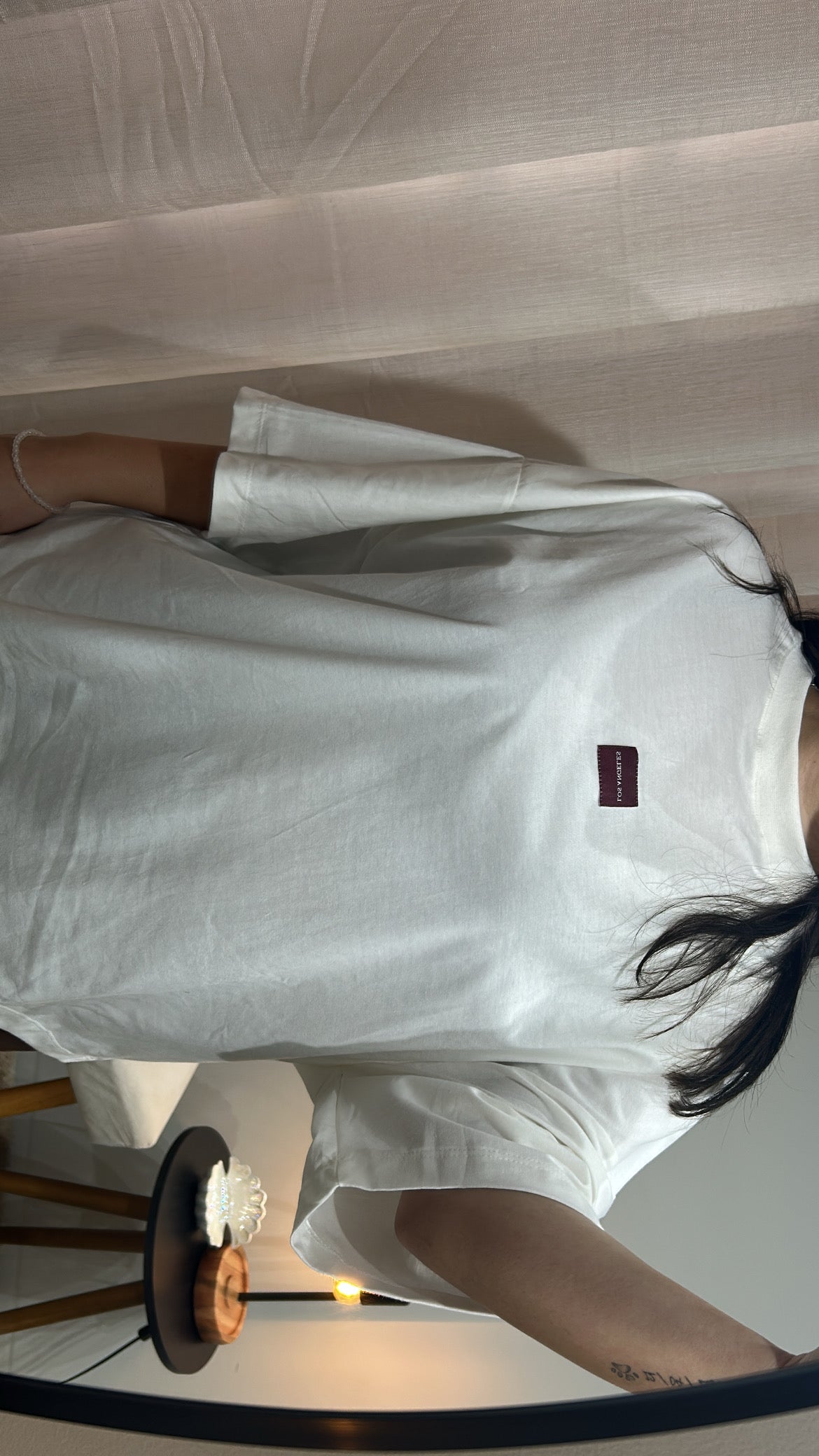 T-Shirt Oversized Off-White