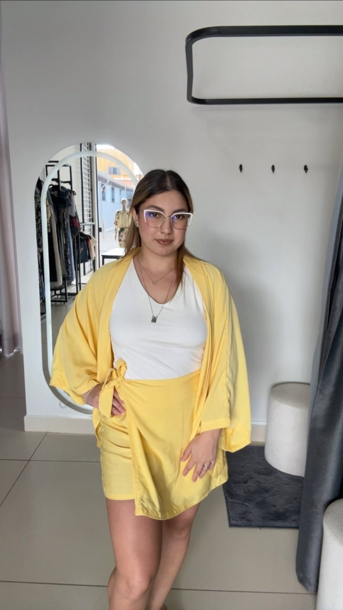 Conjunto Lidia - Amarelo