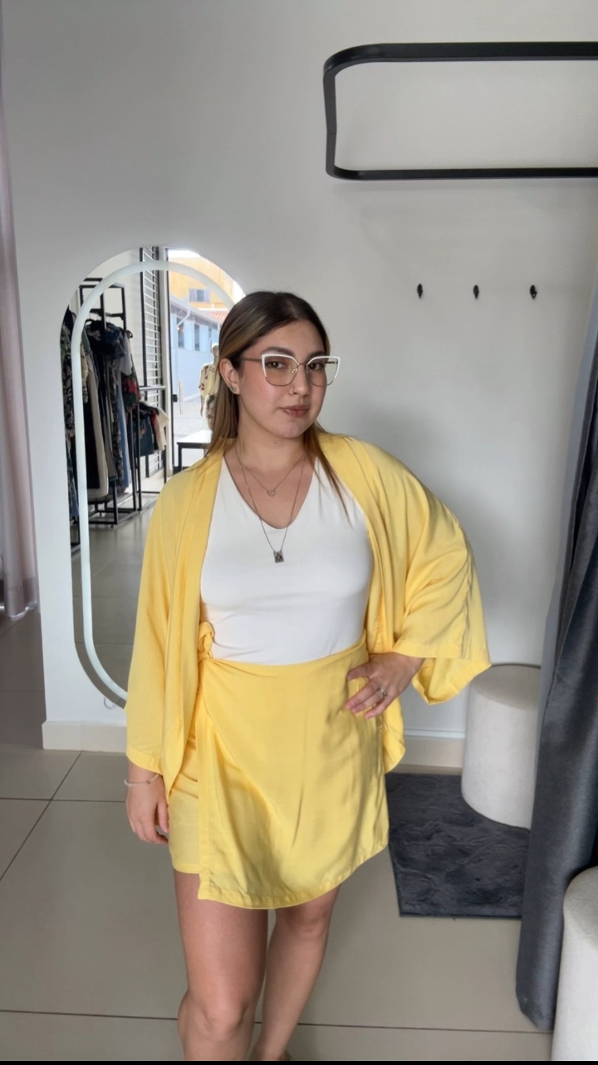 Conjunto Lidia - Amarelo