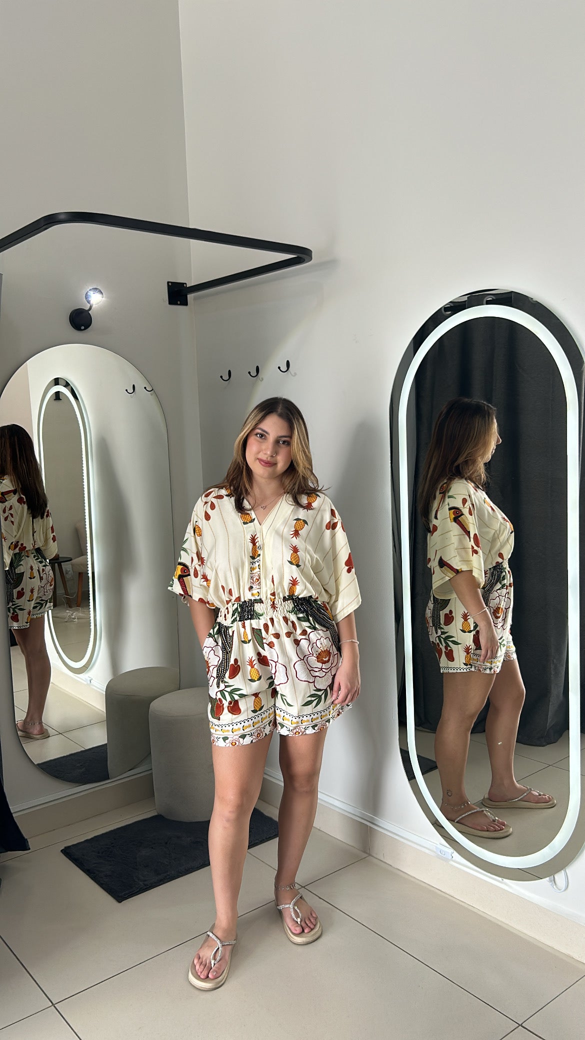 Macaquinho Estampado Tulum