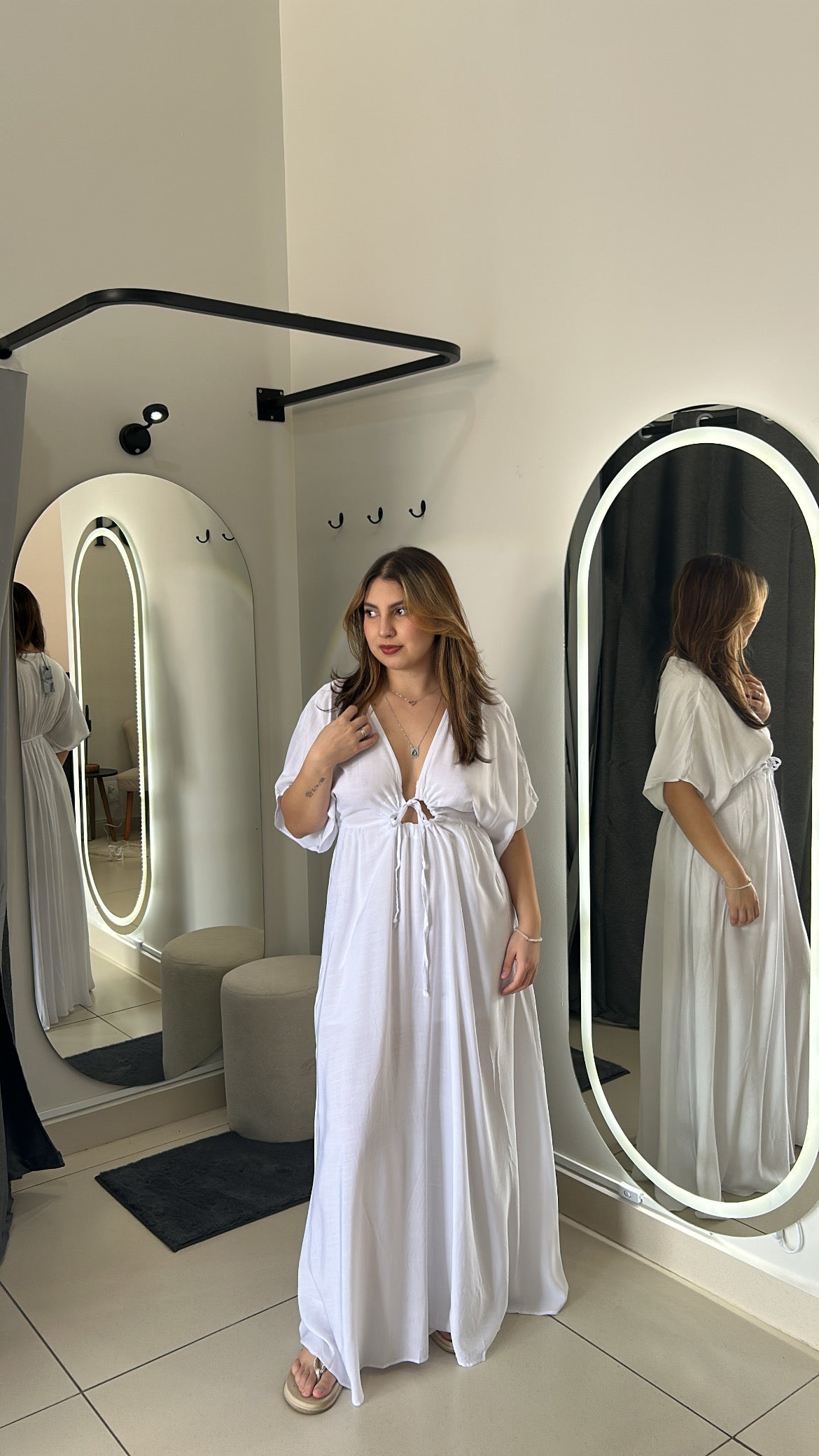 Vestido Lara - Branco