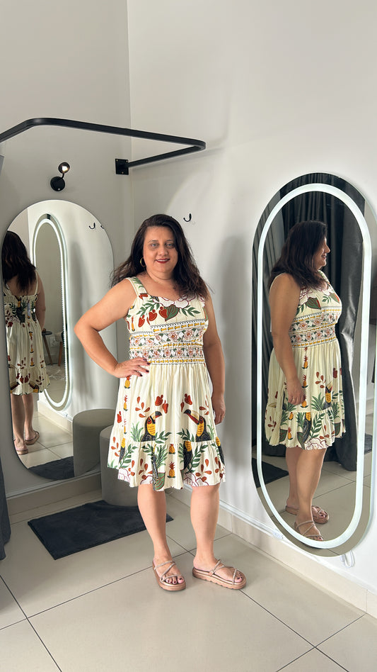 Vestido Estampado Layla - Plus Size