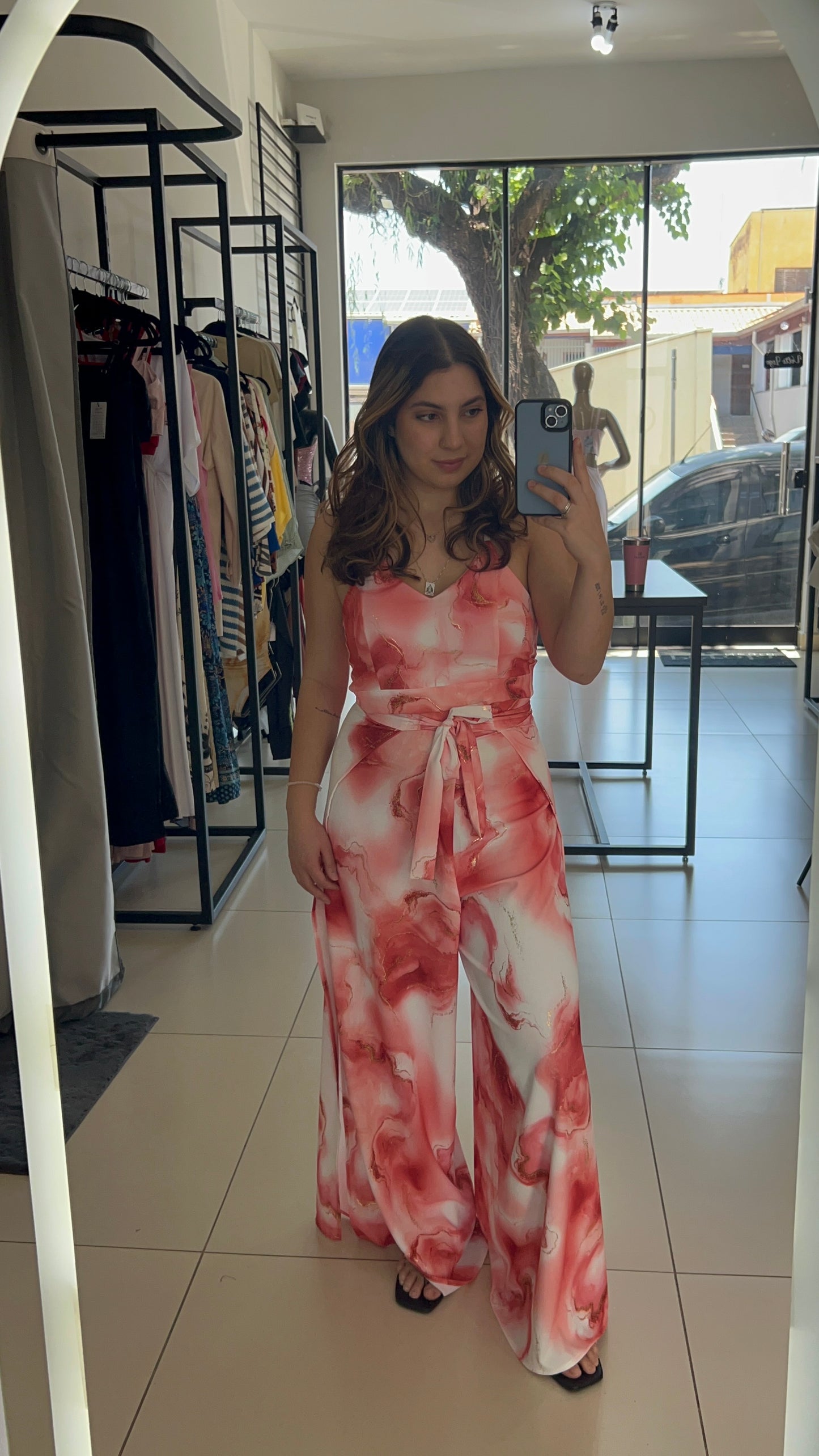 Conjunto Cropped + Calça Envelope - U