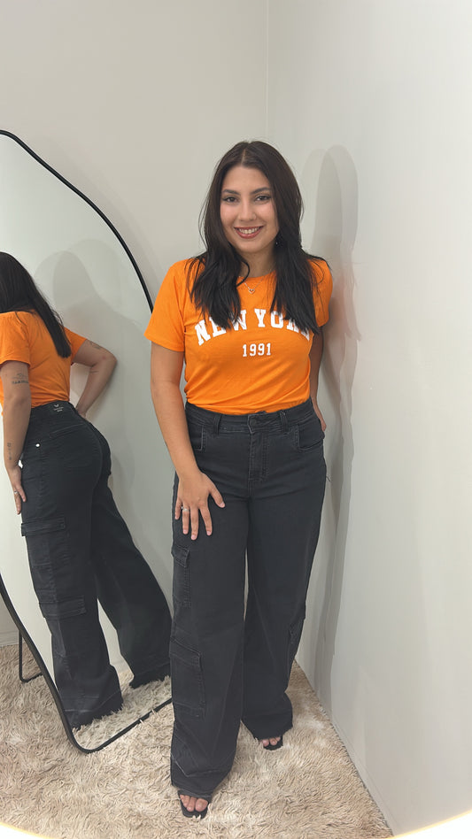 Calça cargo - PRETA