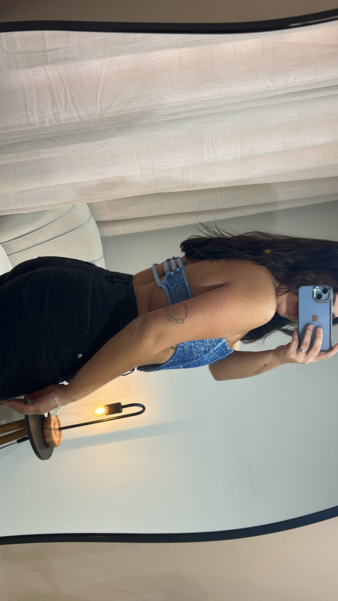 Corset Concha - Azul