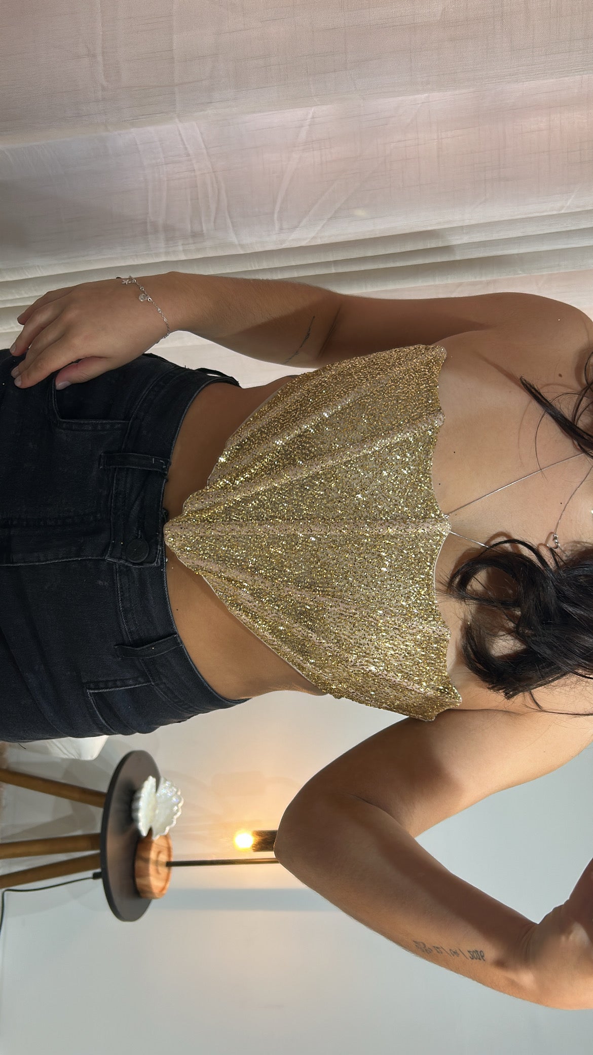 Corset Concha - Dourado