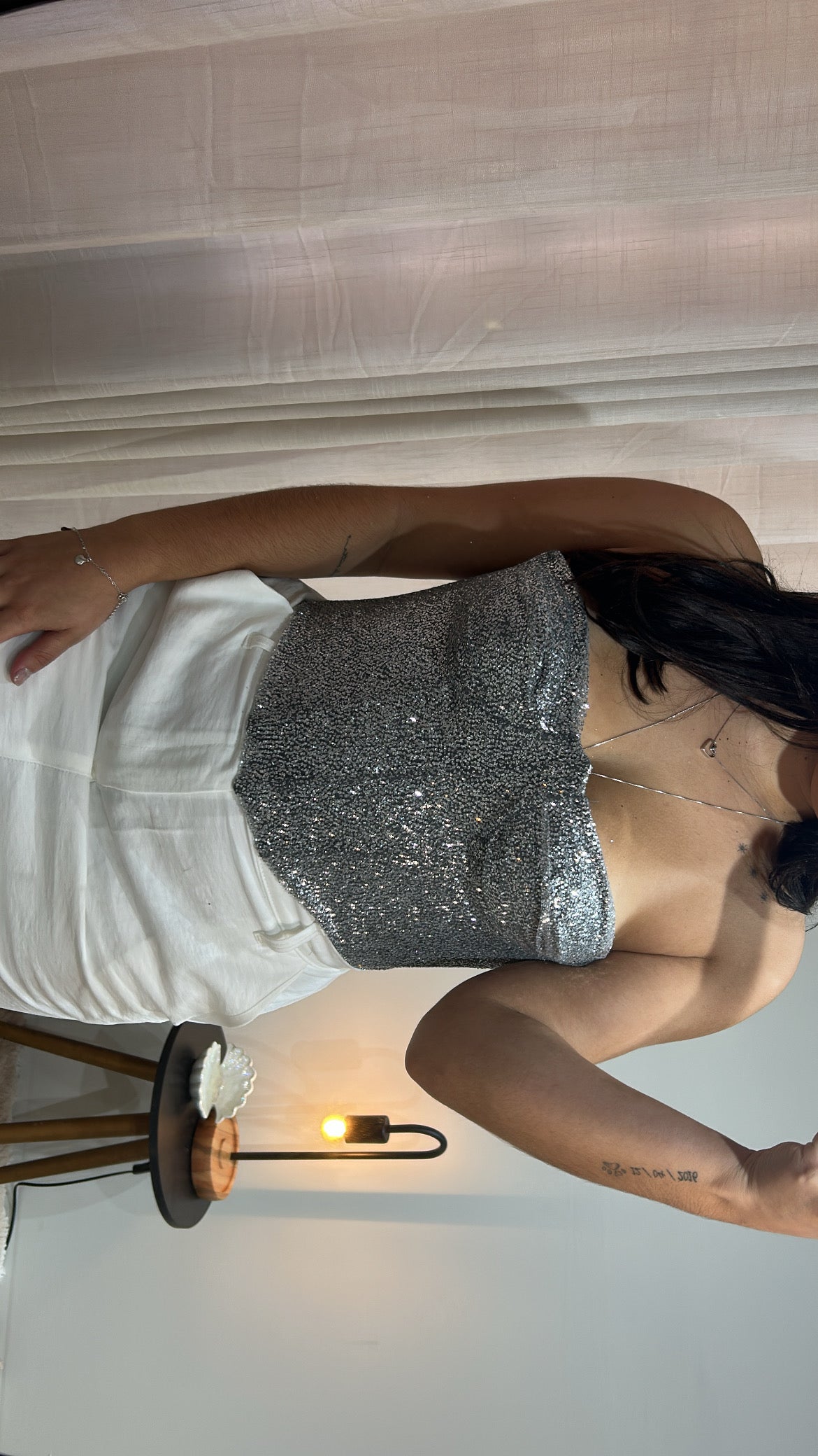 Corset Tomara que Caia - Prata