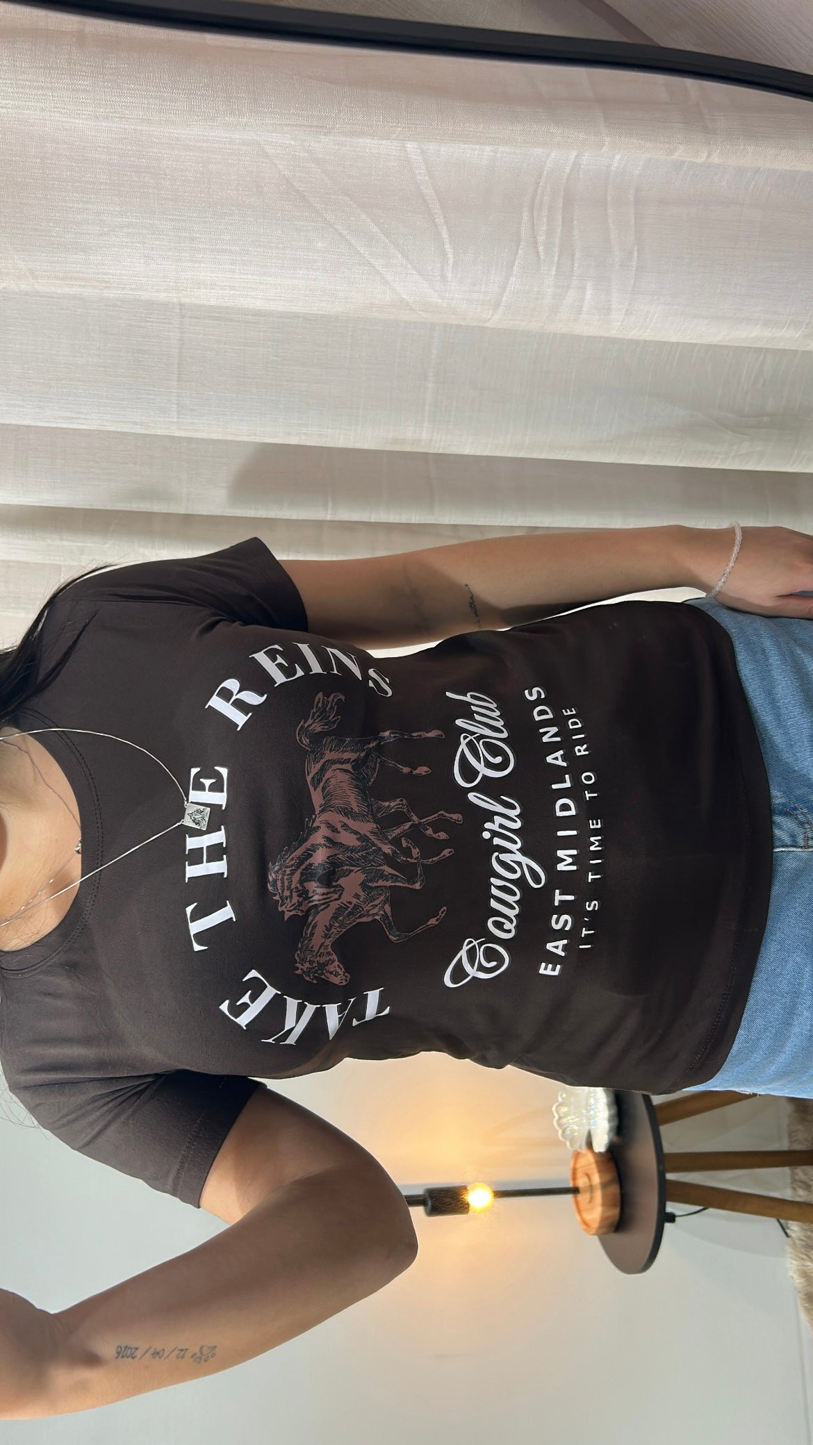 Tshirt Cavalo - Marrom