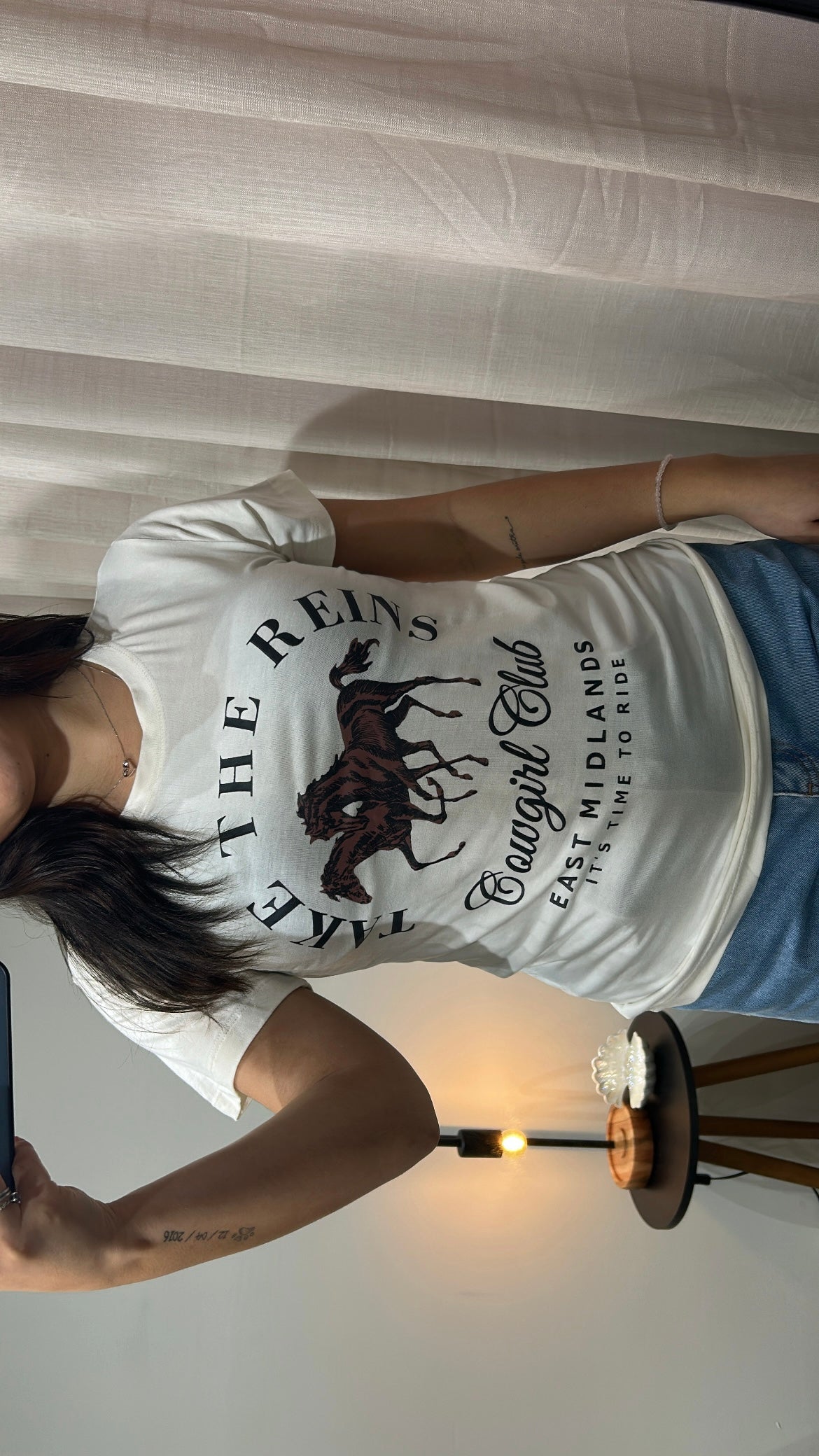 Tshirt Cavalo - Branco
