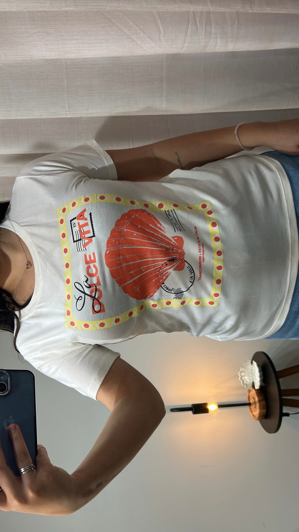 Tshirt Concha - Branco