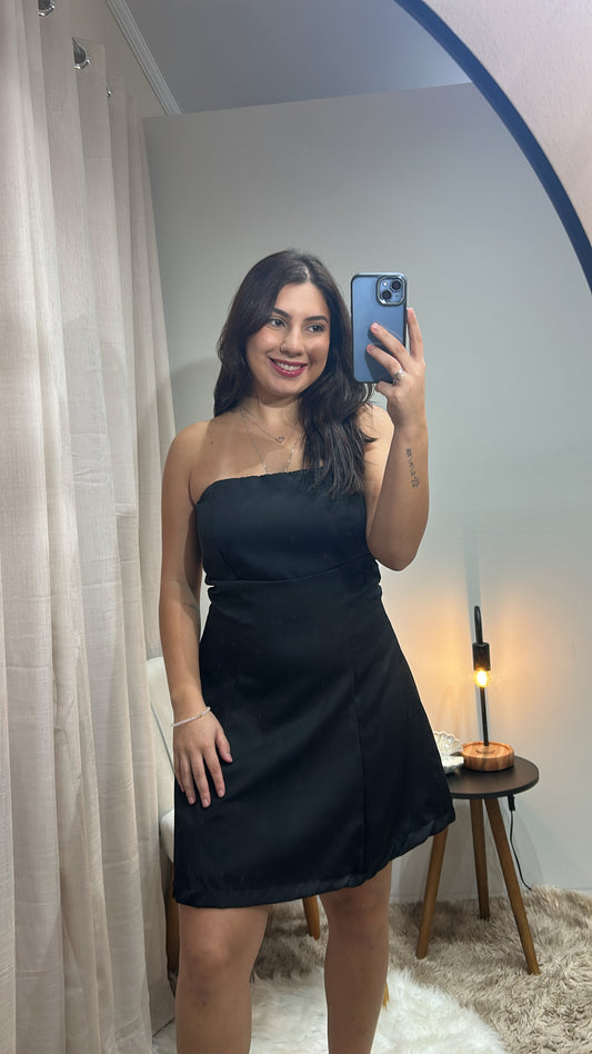 Vestido Bianca  - PRETO