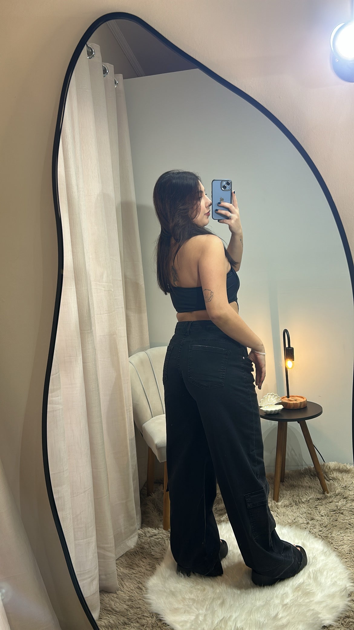Body Faixa com Amarração Assimétrica - Preto