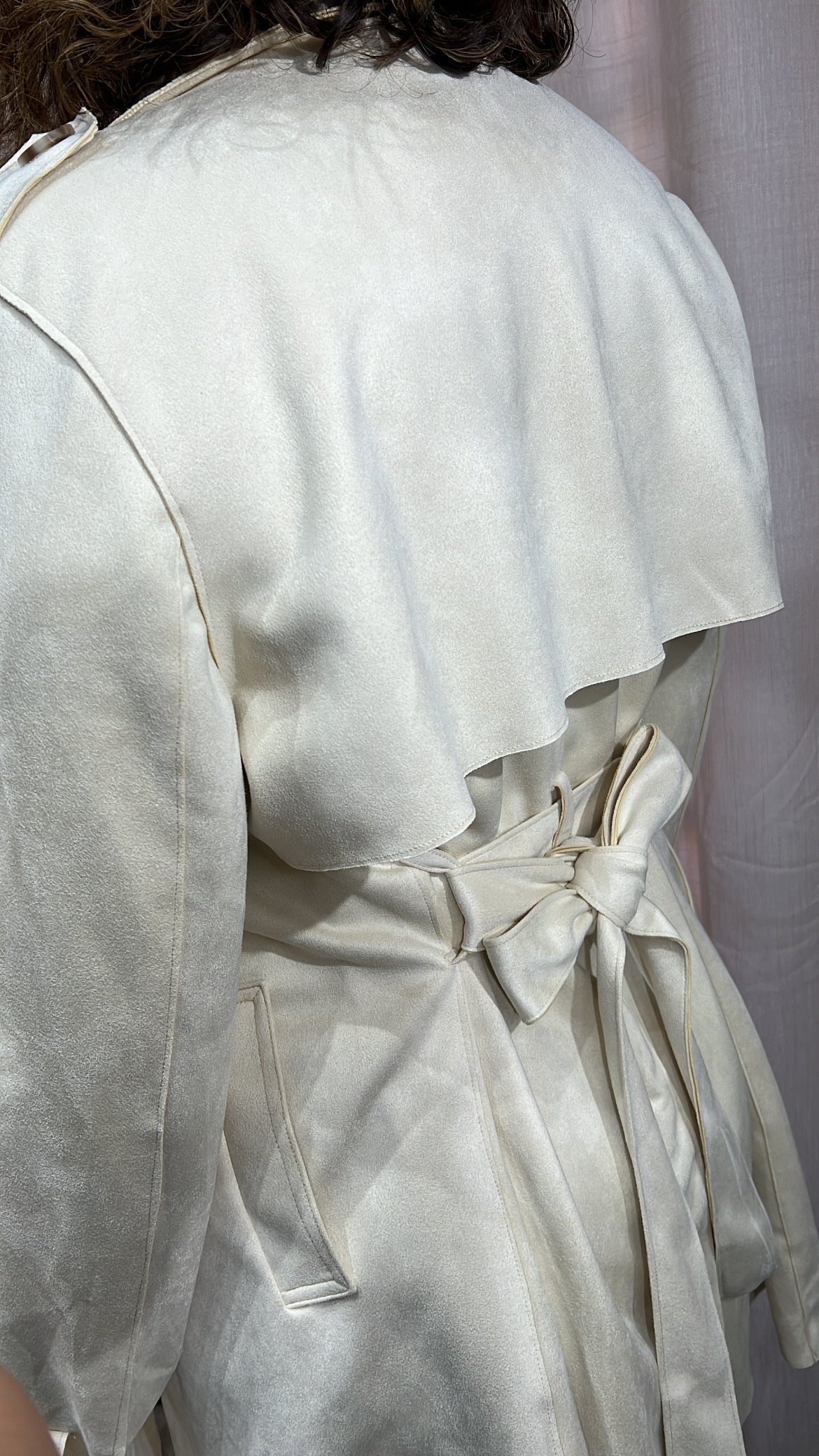 Casaco Trench Coat - Off White