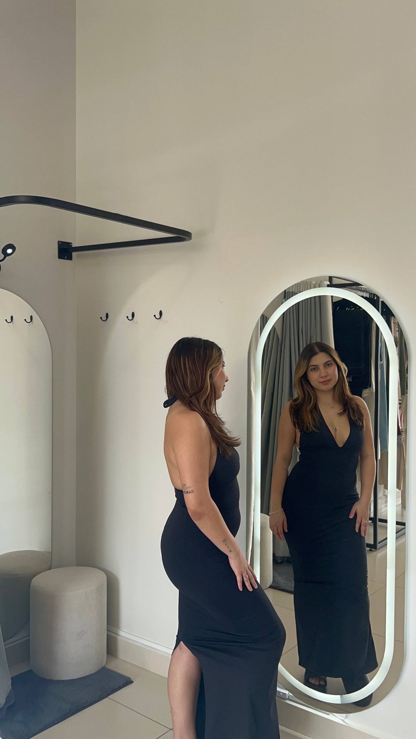 Body Preto Decotado - U